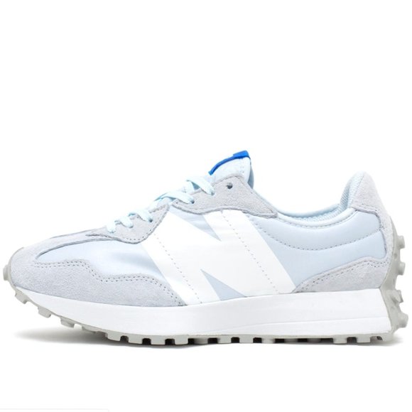 New Balance 327 Casual Women's Sneakers Shoes various sizes Light Sky Blue - Picture 4 of 15